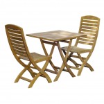 Superior Teak Folding Side Chair 1838