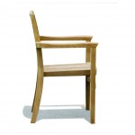 Stackable Outdoor Teak Armchair 1846