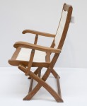 Superior Teak Folding Textilene Chair 1844