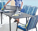 MWH 150to250 X 90cm Outdoor Double Extension Table
