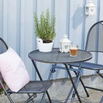 MWH 60cm Round Folding Outdoor Table