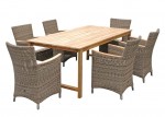 Superior Burma Teak 200x100cm Dining Table 1817