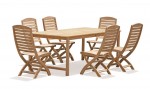 Superior Burma Teak 200x100cm Dining Table 1817