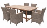 Superior Teak Extension Table 150to200x100cm 1818