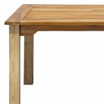 Rustique 210x100cm Outdoor Dining Teak Table 2015