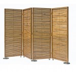 Teak Louvre Screen