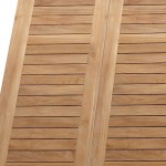 A Grade Java Teak 120cm Or 150cm X 80cm Folding Butterfly Table NR16