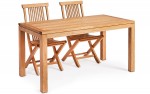 Superior Teak Extension Table 75x150to190cm
