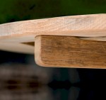 Teak Round Folding Table 120cm