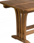 Teak Extension Table 100cm To 150cm 6550