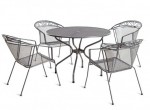 Steel Dining Armchair